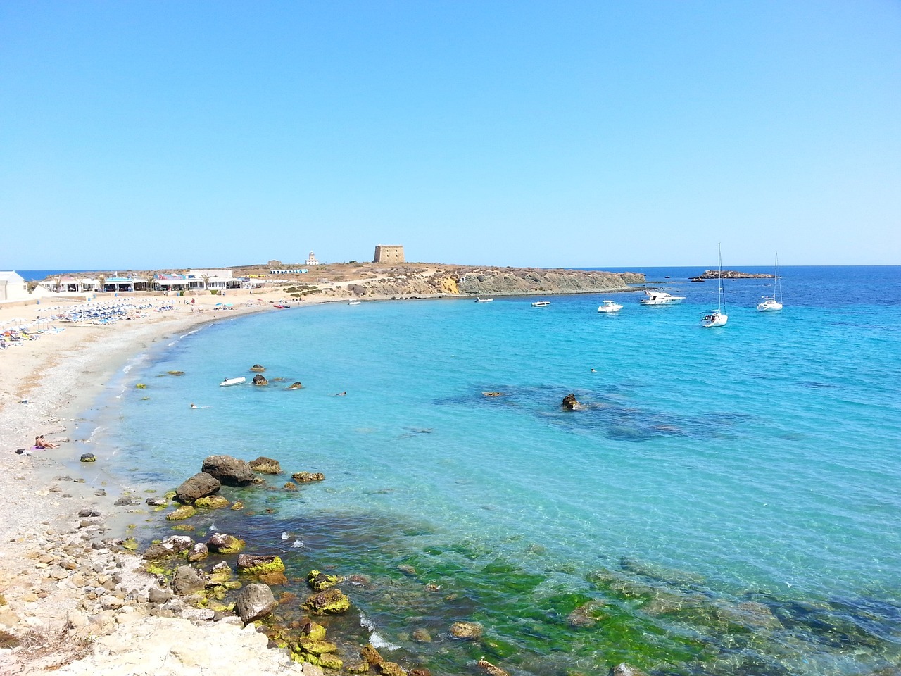 Tabarca Island beach